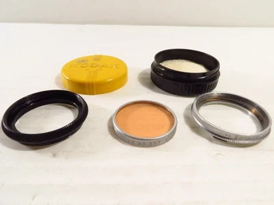 Kodak Series V #85C Drop-In Color Conversion Filter w/ Ednalite Ring Adapter - Image 1 of 4