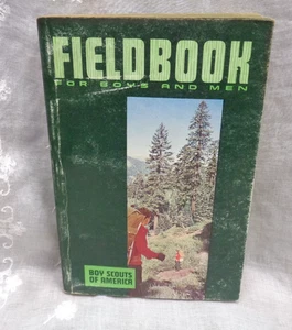 Vtg Boy Scouts of America No. 3201 FIELDBOOK FOR BOYS AND MEN ~ 1972 Printing PB - Picture 1 of 7