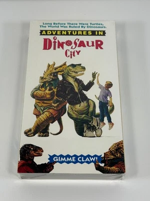 Adventures in Dinosaur City (VHS, 1992) Sealed - Image 1 of 4