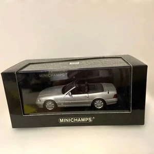 Minichamps 1/43 Mercedes-Benz SL500 1999 Silver Metallic Limited 1of2064 Mini Ca - Picture 1 of 10