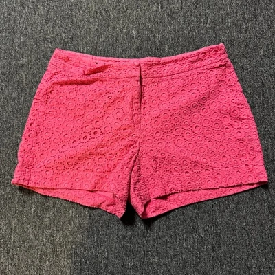 Pantalones cortos de verano Crown & Ivy bordados para mujer - talla 10 rosa Foto 1 de 4
