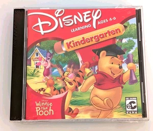 Brand New Disney Winnie the Pooh Kindergarten for Ages 2-4 Windows PC Mac CD-ROM - Picture 1 of 5