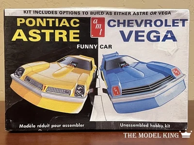 AMT Pontiac Astre / Chevrolet Vega Divertido Coche Modelo Kit T244 Escala 1/25 1976 Foto 1 de 4