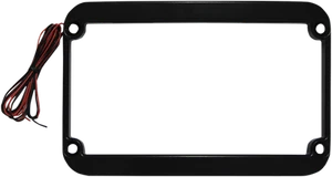 KLOCK WERKS License Plate Frame - LED - Black KWS-01-0088-B - Picture 1 of 1