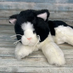 Bearington Domino Plüschtier Stofftier schwarz-weiß Smoking Katze Kätzchen - Bild 1 von 6