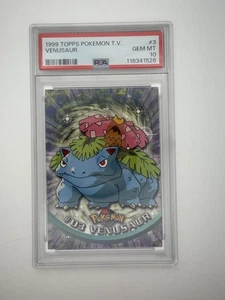 1999 Topps Pokemon T.V. #3 Venusaur PSA 10 (GEM MINT)! - Picture 1 of 2