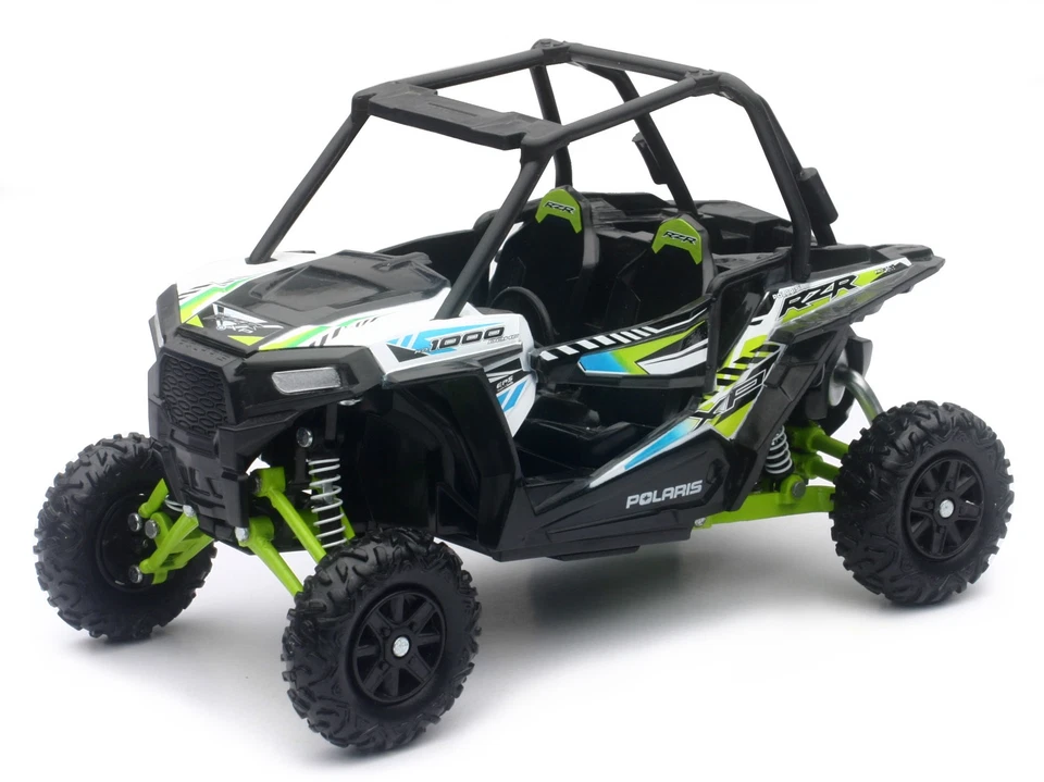 NEW-RAY REPLICA 1:18 UTV POLARIS RZR 1000XP WHITE - Image 1 of 1
