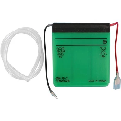Yuasa - YUAM2662B - Conventional 6V Battery, 6N6-1D-2 - Image 1 of 4