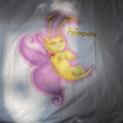 Camiseta De Colección Y2K Limited Too Neopets Aisha Brillo Brillante Niñas XL Foto 1 de 3