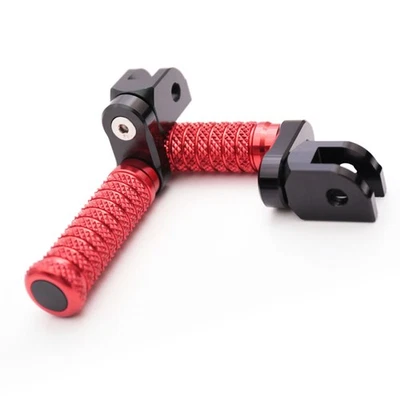 Clavijas de pie rojas M-Grip Rider 25 mm extensibles para Can-Am Spyder modelos RS 08-12 13 14 Foto 1 de 4