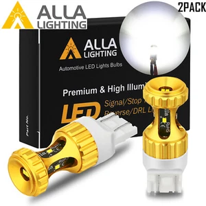 Alla Lighting 7441 ZES Bright White Back Up Light Bulb Reverse Lamp,Pure White - Picture 1 of 8
