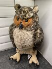Melissa & Doug 17" Tall Owl Plush Toy Stuffed Animal Soft Lifelike Realistic
