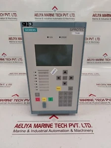 Relé protector multifunción Siemens 7SJ6611-6EB90-1FG0/BB 50,60 Hz - Imagen 1 de 7