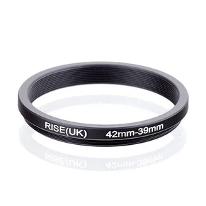 Camera 42mm Lens to 39mm Accessory Step Down Adapter Ring 42mm-39mm - Foto 1 di 3
