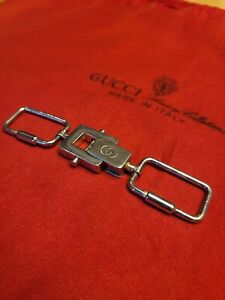Vintage Gucci Double Keychain detachable 