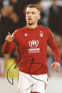 NOTTINGHAM FOREST: HARRY TOFFOLO SIGNED 6x4 ACTION PHOTO+COA - Picture 1 of 1