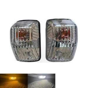2x LED Side Marker Door Turn Lamp w/White Running Light for ISUZU NPR NQR - Picture 1 of 7