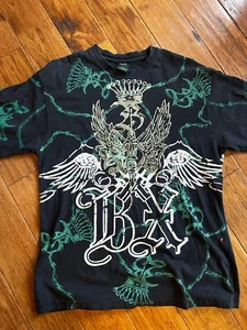 Brooklyn Express Angel Wings Crown Y2K Tshirt Jesse Pinkman Style Size XL Mens - Picture 1 of 9