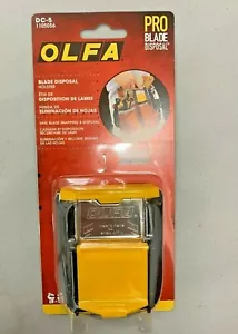 OLFA Blade Disposal Holster DC-5! Safety Blades Safe Snapping Disposal Tool Belt - Picture 1 of 5