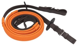 RACE REINS ZILCO QUALITY BIOTHANE RUBBER EQUESTRIAN HORSE * FREE POSTAGE* - Picture 1 of 3