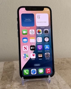 Apple iPhone 12 mini 64GB Blue (CDMA + GSM Unlocked) Smartphone A2176 MG733LL/A - Picture 1 of 21