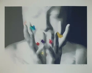 EMO RAPHIEL ASTORIA~"I Dream in Colour" KATE MOSS Print 2011~ Edn #/40 Signed - Picture 1 of 7