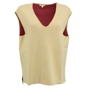 OPUS Damen Strickweste Pullunder V-Neck PAOMI powder rosa 27354 - Picture 1 of 2