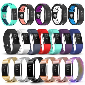For Fitbit Charge 2 Bands Various Replacement Wristband Watch Strap Bracelet - Picture 1 of 24