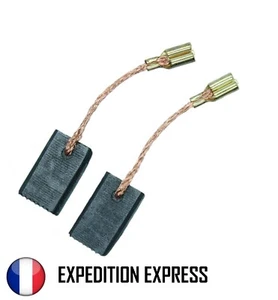 Paire de charbons pour moteur électrique 6 x 9 x 14 mm Universel Balais Brosses - Foto 1 di 12