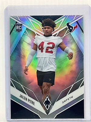 2022 Phoenix Football - Silver - Jalen Pitre - RC - Texans - Image 1 of 2