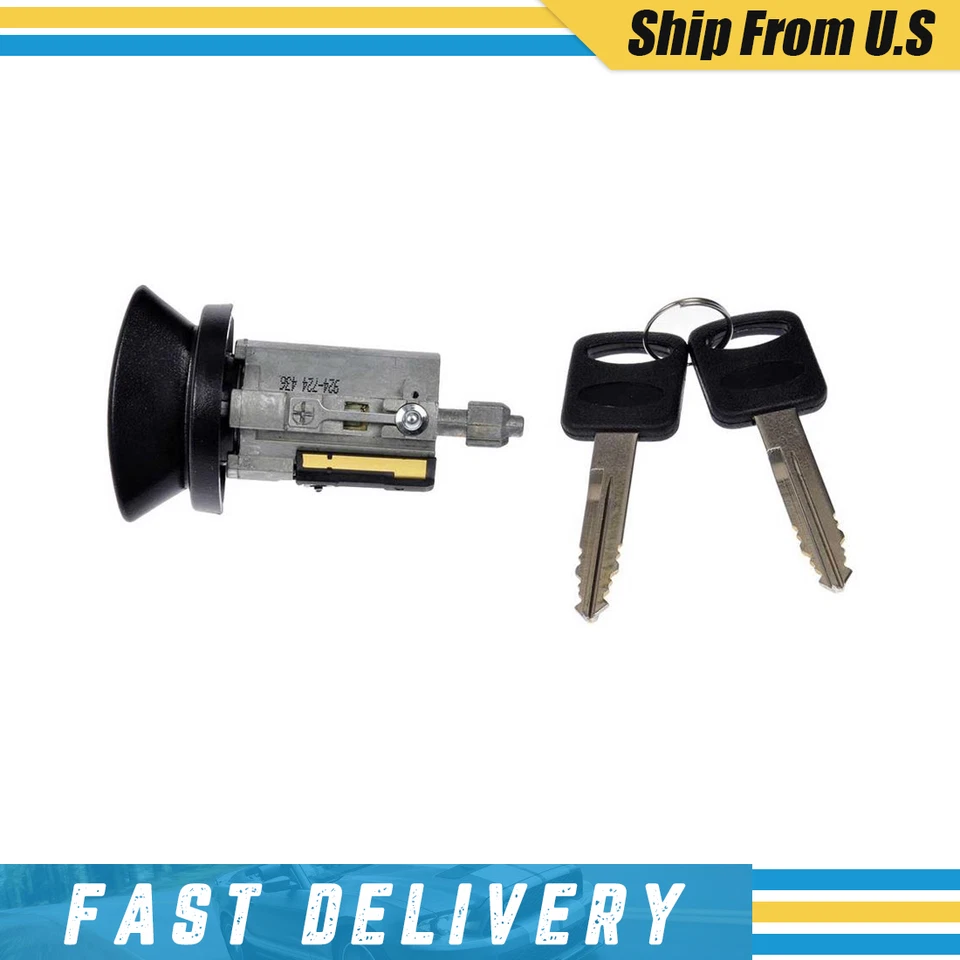 Cilindro de trava de ignição Dorman 924-724 novo para picape Ford Ranger Mustang Taurus - Imagem 1 de 4