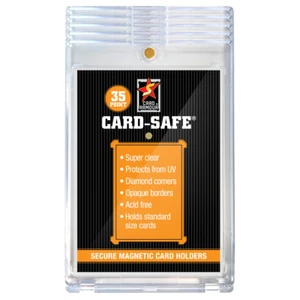 5 Pack of Card Armour "Card-Safe" 35pt Magnetic Card Holders - Picture 1 of 1