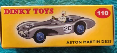 Dinky Toys No 110 - Aston Martin DB3 Sports - Image 1 of 2