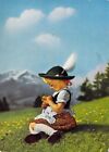 Trachten AK Mädchen Kinder Bayern Ansichtskarte um 1960
