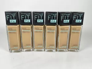 6 Maybelline Fit Me Matte+Poreless Normal Oily Liquid Foundations 228 SOFT TAN - Picture 1 of 9