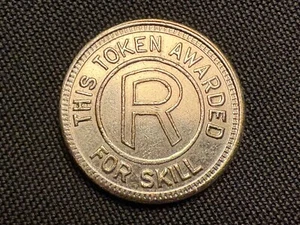 R Gaming Game This Token Awarded for Skill Has No Cash or Trade Value - Picture 1 of 4