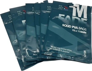 Lot Of 6 Packs of One More Cast M Fade Medium Size Solid PVA Bags 75 x 110mm - Picture 1 of 6