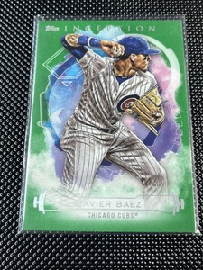 2019 Topps Inception Green #26 Javier Baez