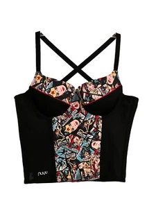 Wonder Woman DC Comics Pop Culture Bustier Corset Womens Size 34A NWT - Picture 1 of 12