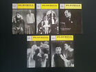 5 playbills vintage de productions théâtrales de Broadway 1959 Inv. 1920