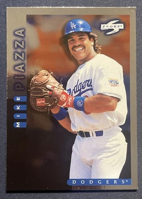 Tarjeta de béisbol 1998 Score Mike Piazza HOF Showcase Series LA Dodgers #PP120 Foto 1 de 4
