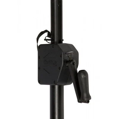 On-Stage SS7747V2 Adjustable Crank-Up Subwoofer Pole w/ M20 Threaded Sockets - Image 1 of 4