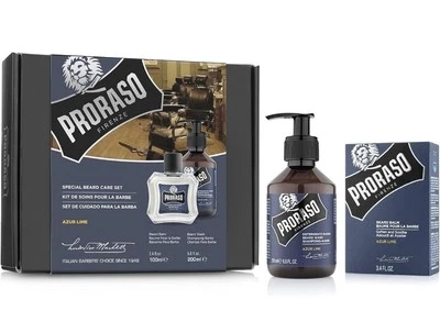 Proraso - Cofanetto Duo - Shampoo e balsamo per barba Azur Lime - Imagen 1 de 2