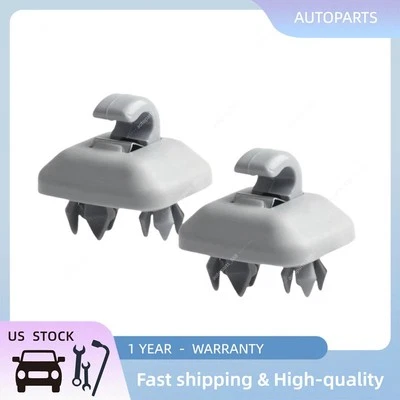 NEW LEFT RIGHT Sun Visor Clip for Audi A3 A4 A5 S4 S5 Q3 Q5 2Pcs 8W0857562A - Изображение 1 из 4