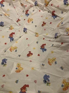 Vintage Sesame Street Baby Crib / Toddler Sheet brand new no tags 100% cotton! - Picture 1 of 10