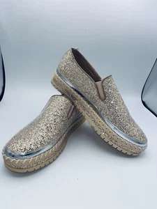 Mocasines sin cordones Oil JoliMall Glitter talla 9 - Imagen 1 de 9
