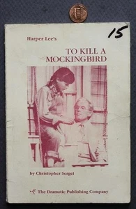 1970 Harper Lee To Kill A Mockingbird two act play dramatic publishing booklet - - Picture 1 of 1