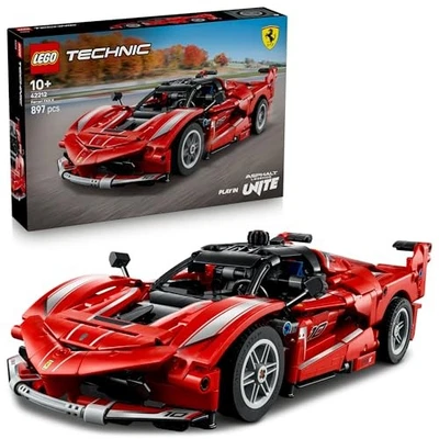 LEGO Technic Ferrari FXX K 42212 897 Pcs V12 Engine Car STEM Kids Gift NEUF - Photo 1/4