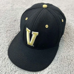 Vanderbilt Commodores Hat Cap Mens  7 1/8 The Game Pro Fitted - Picture 1 of 9