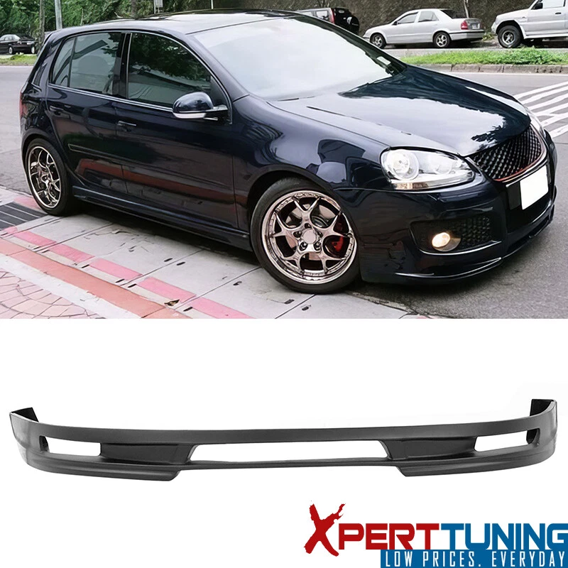 Fit 06-10 Vw Jetta Golf GTI MK5 PU Type A Front Bumper Lip Spoiler Foto 1 de 4